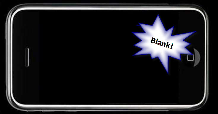 black screen picture. The lank screen