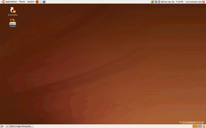 vanilla Ubuntu desktop